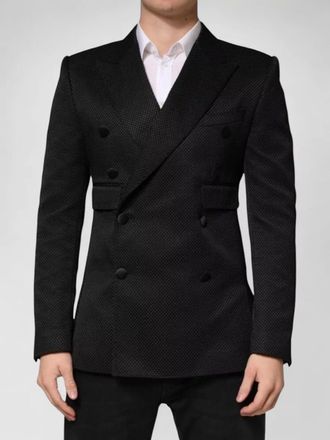 Dolce & Gabbana silk blend double breasted blazer