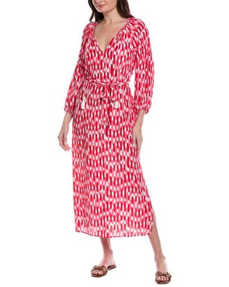 Tommy Bahama Ikat Stripe Midi Dress