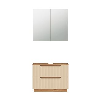 Vicco Conjunto De Muebles De Ba&ntilde;o Lotta, Cachemira, 2 Piezas, Vicco