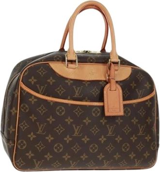 Louis Vuitton Pre-owned Handbags, female, Brown, Size: ONE SIZE Pre-owned Vintage Canvas Handbag