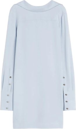 Max Mara Abito con bottoni - Blu