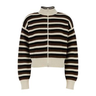 Brunello Cucinelli Brunello Cucinelli, Cardigans, female, Black, Size: M Embroidered Cotton Cardigan
