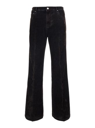 Amiri Dark Brown Bootcut Jeans