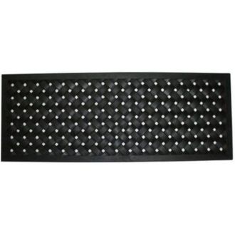Imports Decor Imports Decor Rubber Doormat, Braided Pattern, 18-Inch by 30-Inch