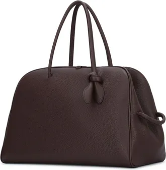 Jacquemus Mens Grand Shoulder Bag Brown Cotton Principal Calf
