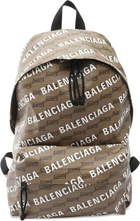 Balenciaga Zaino Signature - Marrone
