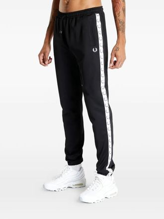 Fred Perry Pantaloni sportivi con banda laterale - Nero