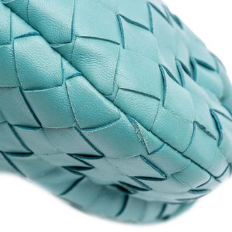 Bottega Veneta Hobo Bags - 2012-2024 Mini Nappa Intrecciato Jodie - Gr. unisize - in Blau - für Damen