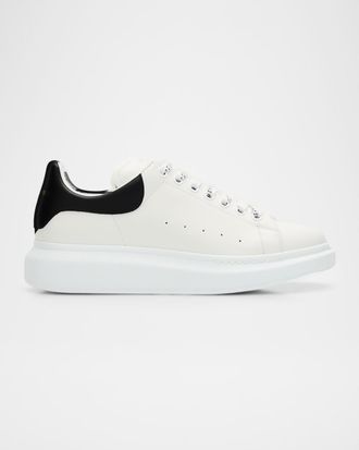 Alexander McQueen Men & apos;s Leather Oversized Sneakers