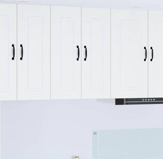 vidaXL vidaXL Pensile cucina Bianco 60 x 31 x 80 cm Legno multistrato