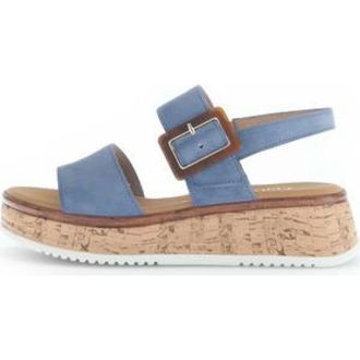 Gabor Klassieke sandaal - Dames - Schoenen - Blauw - Maat: 38 1/2 EU