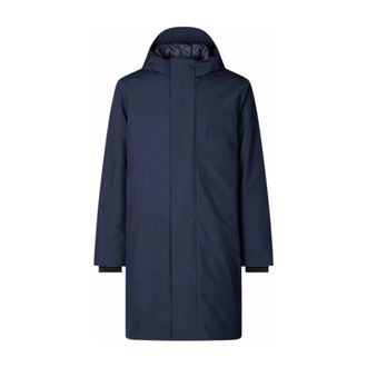 Save The Duck Barry Coat - Heren - Parka Jassen - Blauw - 2XL - Polyester - Jassen