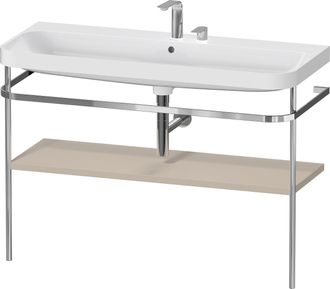 Duravit Set C-bonded Duravit Happy D.2 Plus Con Soporte Met&aacute;lico