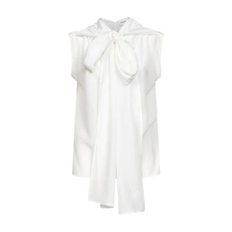 P.A.R.O.S.H. Blouses, female, White, Size: XS Silk Top