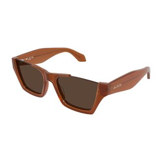 Alaia Sunglasses, unisex, Brown, Size: 58 MM 1Q2V5H70A