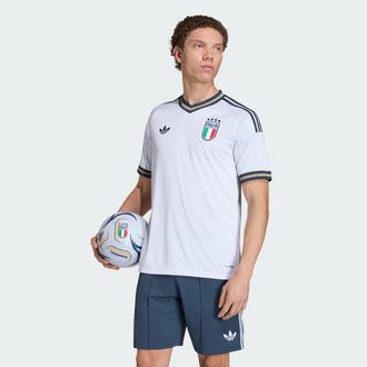 adidas Mens adidas Italy 26 Away Authentic Jersey