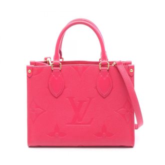 Louis Vuitton Freesia Pink Monogram Empreinte Handbag Tote Bag (Pre-Owned)