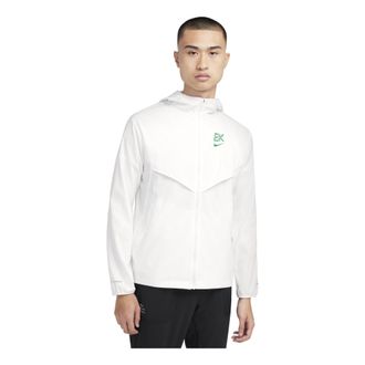 Nike Impossibly Light Water-Repellent Windrunner Running Jacket Asia Sizing Kipchoge-White Green FV9607-121