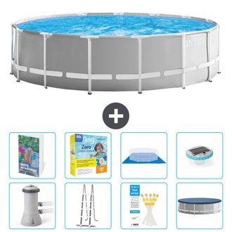 Intex Piscina Prism Frame Redonda - 457x122 Cm - 9-piezas S526