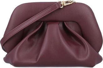 Themoirè Clutch Gea - Rosso