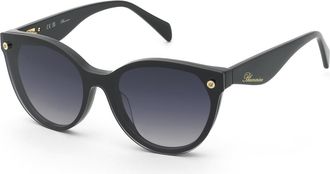 Blumarine Eyeglasses UBM894 0700 NERO LUCIDO 52/18/140 Woman