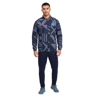 Puma Geometrische anorak voor heren (Nachtblauw)
