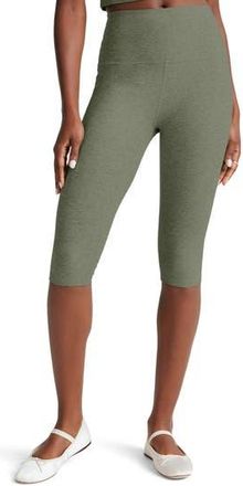 Beyond Yoga High Waist Crop Leggings in Sage Heather at Nordstrom Rack, Size X-Small