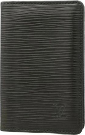 Louis Vuitton Vintage, unisex, Zwart, ONE Size, Pre-owned Fabric Wallet