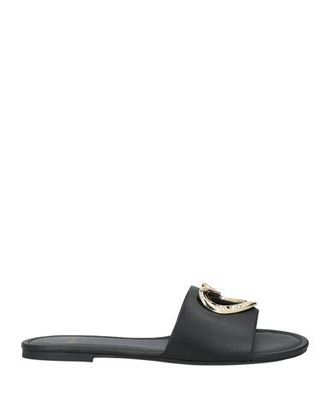 VIP【関税送料無料】希少 MOSCHINO BLACK SANDALS Moschino - Black Leather Velcro Sandals | Childrensalon