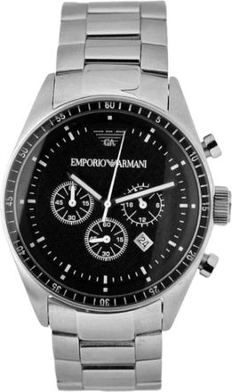 Emporio Armani Accessoires, Heren, Grijs, ONE Size, Sportivo Chronograph