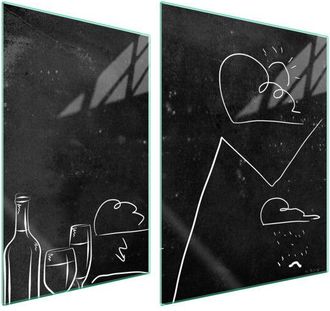 OEM Placa Protectora De Vidrio Para Estufa 70x52 Negro