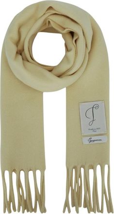 Jacquemus LEcharpe Cavallo - Dames - Accessoires - Geel - Maat: ONE Size Wol