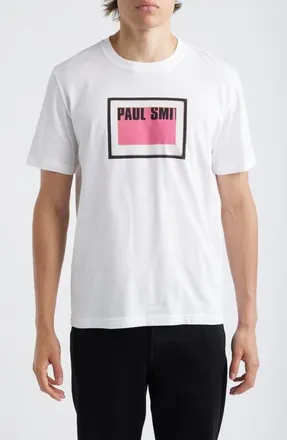 Paul Smith Logo Graphic Organic Cotton T-Shirt in 1 at Nordstrom, Size Xx-Large