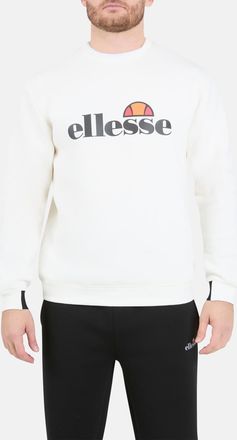 Ellesse Sweatshirt ELLESSE CORVARO SWEATSHIRT, Herren, Gr. XXL, sanftes wei&szlig;, Obermaterial: 79% Polyester, 16% Viskose, 5% Elasthan, Sweatshirts Sweatshirt