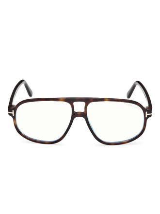 Tom Ford Eyewear Occhiali con montatura stile pilota - 052