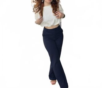 Skies Are Blue Clothing Maritime Trouser In Navy
