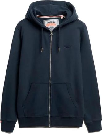Superdry Uomo, Felpe, Blu, S, new