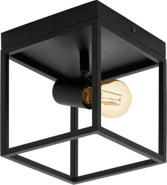 Eglo Eglo - Silentina Semi Flush Light Black