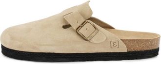 Espadrij Cloq Velour Sandalen für Damen | beige