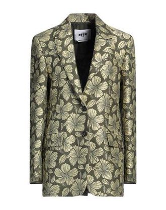 Max Mara Sea Green Cotton Blend Zirlo Blazer from $475.00