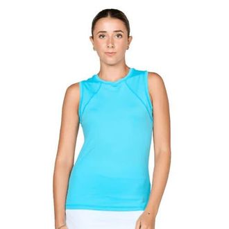 Sofibella UV Colors Womens Sleeveless Tennis Shirt in Baby Boy at Nordstrom, Size X-Large