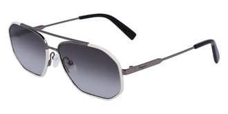 Ferragamo SF 303SL 026 Mens Sunglasses White Size 60
