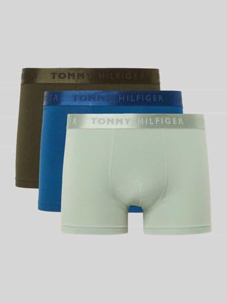 Tommy Hilfiger Slim Fit Trunks aus Modal-Mix im 3er-Pack in Marine, Gr&ouml;&szlig;e XXL