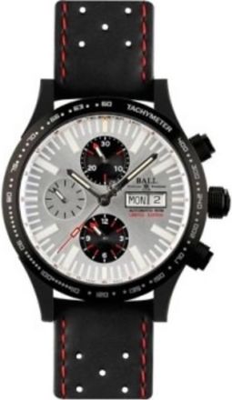 Ball Fireman Chronograph Automatic Silver Dial Mens Watch CM2192C-L8J-SL
