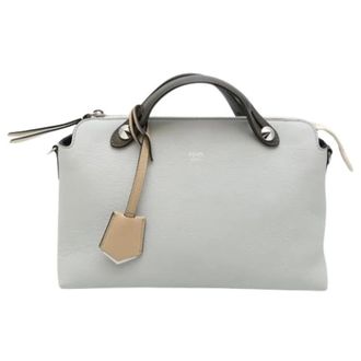 Fendi Pre-owned Vintage Handbag - Dames - Vintage Handtas - Blauw - ONE Size - Leer - Vintage