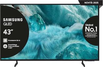 Samsung 43 Pollici Qled Q7f 4k Vision Ai Smart Tv 2025