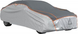 vidaXL Vidaxl - Funda Completa Coche Sedan Protecci&oacute;n Antigranizo L Gris/plata Plateado