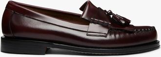 Weejuns Mens Layton Kiltie Loafers In Burgandy