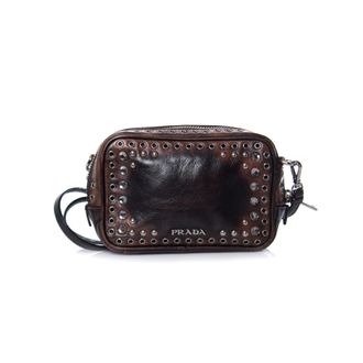 Prada Vitello vintage versierde cameratas