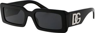 Dolce & Gabbana Womens Sunglasses 0dg4447b Black Acetate